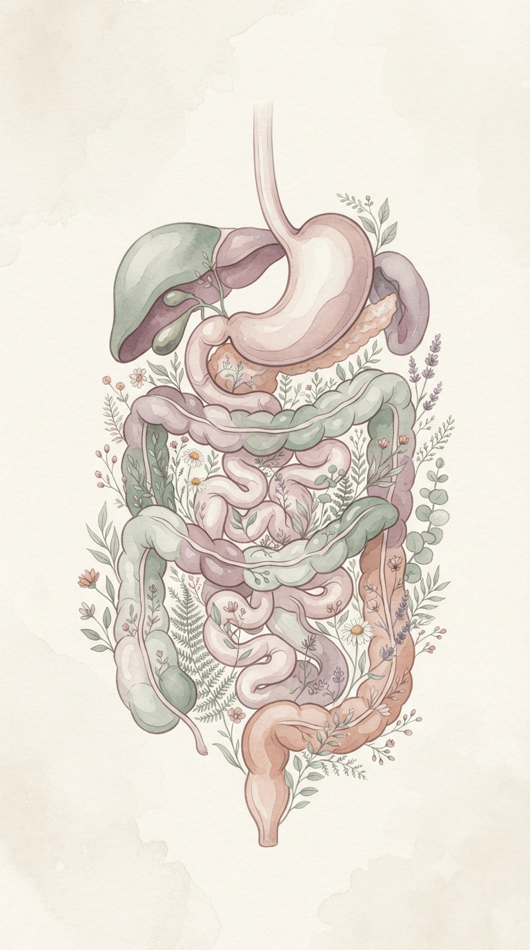 L&rsquo;anatomie du système digestif